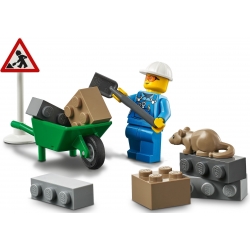 Klocki LEGO 60284 - Pojazd do robót drogowych CITY
